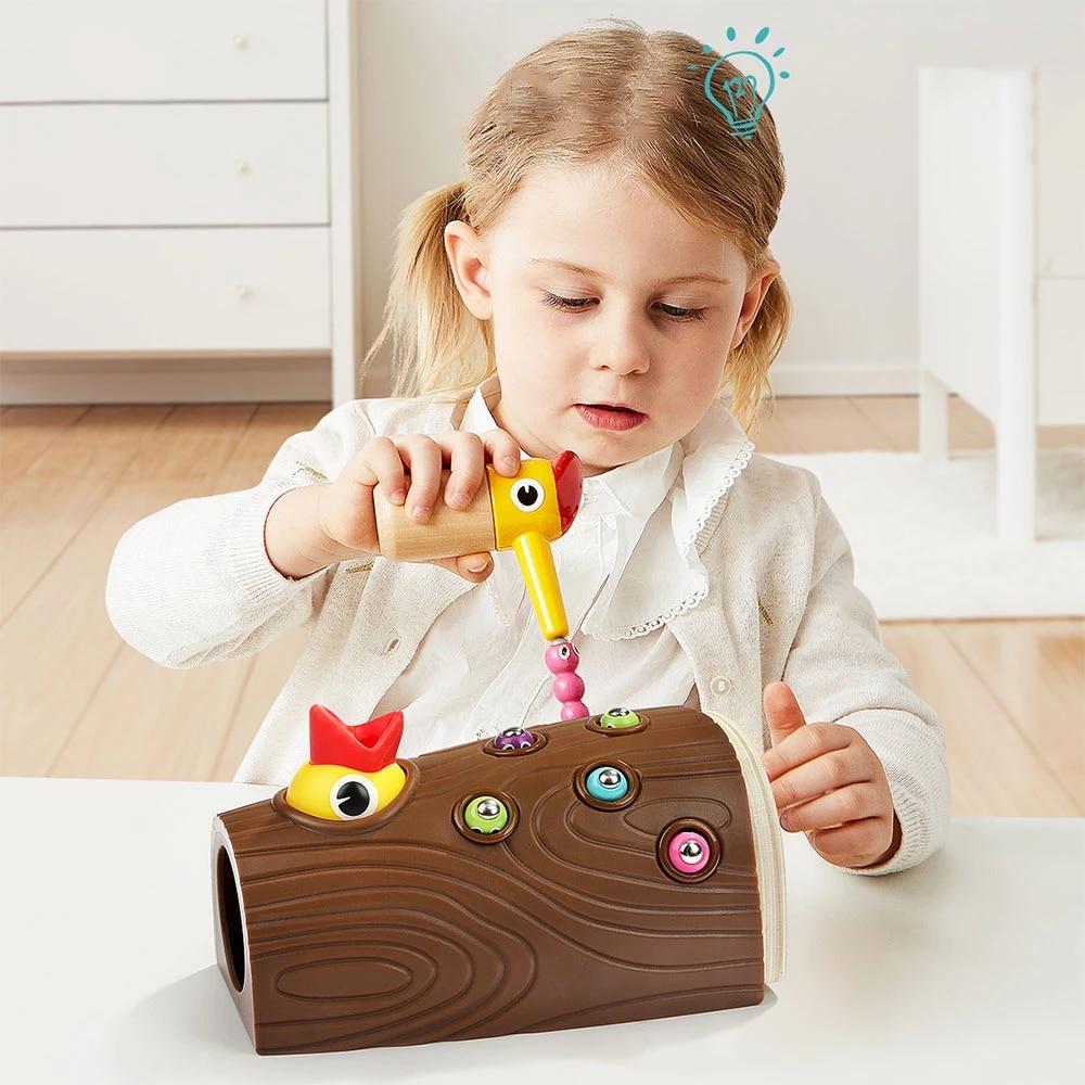 FeedingBird™-Jouets magnétique attrape-ver | Jeux enfants - ENFANTS EUREKA